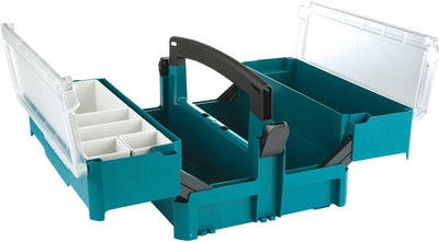 Makita P-84137 Storage-Box für Makpac, Blau, Silber