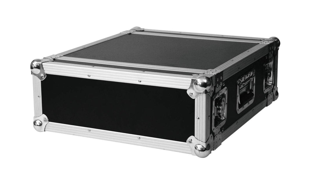 ROADINGER Verstärkerrack PR-2, 4HE, 47cm tief | Flightcase für 483-mm-Geräte (19") | mehrschichtig v