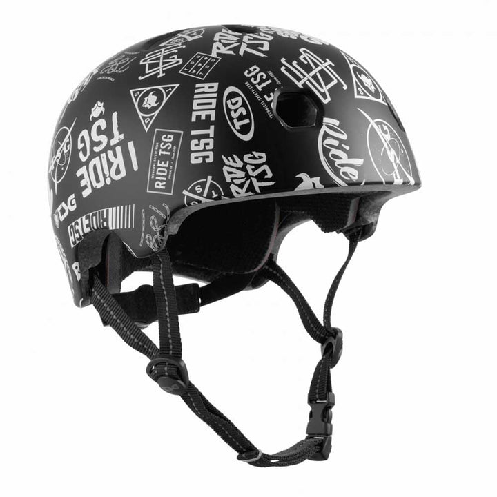 TSG Meta Graphic Design Helm schwarz/weiss L/XL | 58-60cm, L/XL | 58-60cm