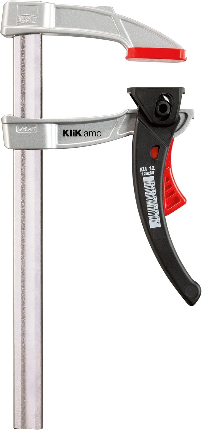 BESSEY KliKlamp KLI 250/80, Spannweite 250 mm Ausladung 80 mm, Gewicht 0,35 Kg, 250/80