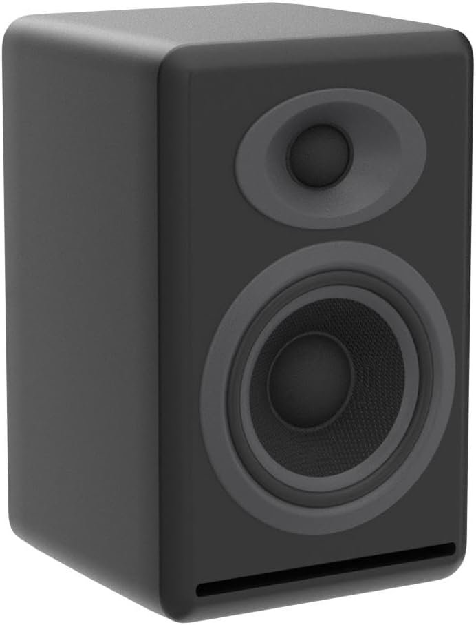 Audioengine P4 Passive Bookshelf Speakers | Home Stereo High-Performing 2-Way Desktop Speakers (Blac