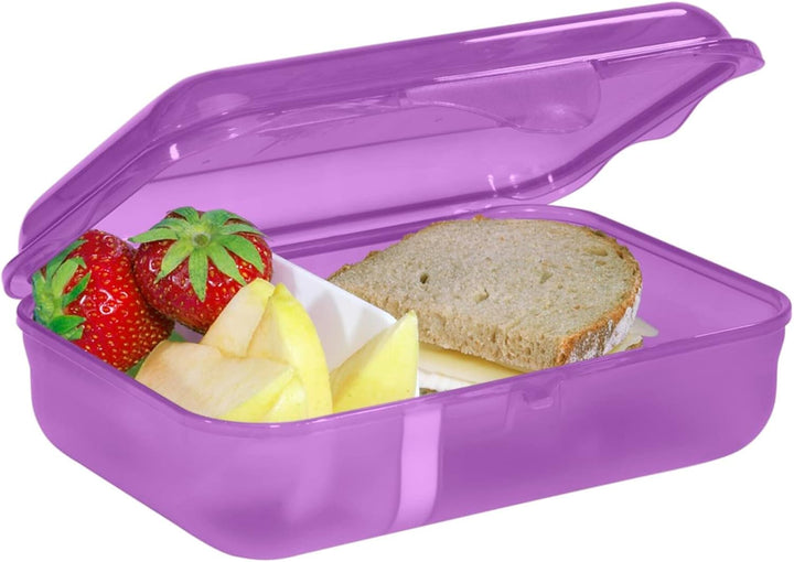 Step by Step Lunchbox "Dreamy Pegasus Shadow", lila, mit Trennwand und Klickverschluss, spülmaschine