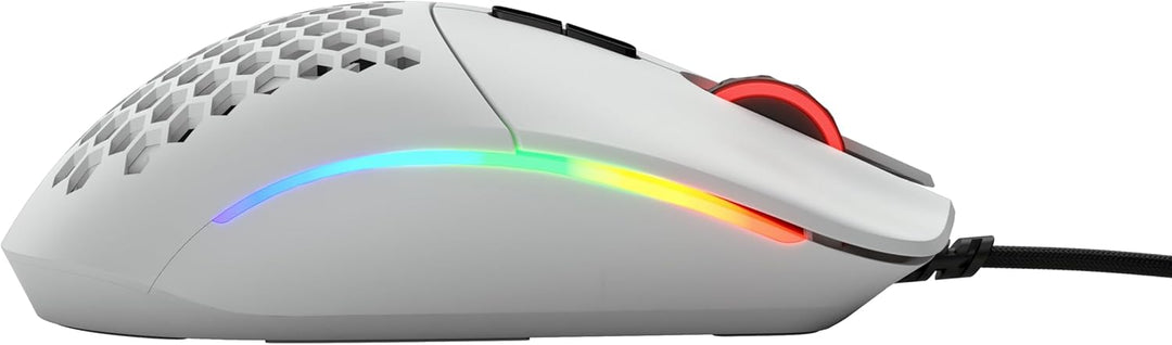 GLORIOUS Gaming Model I Wired Gaming Mouse – superleichte 69 g, 2 tauschbare Tasten, RGB, PTFE-Füsse