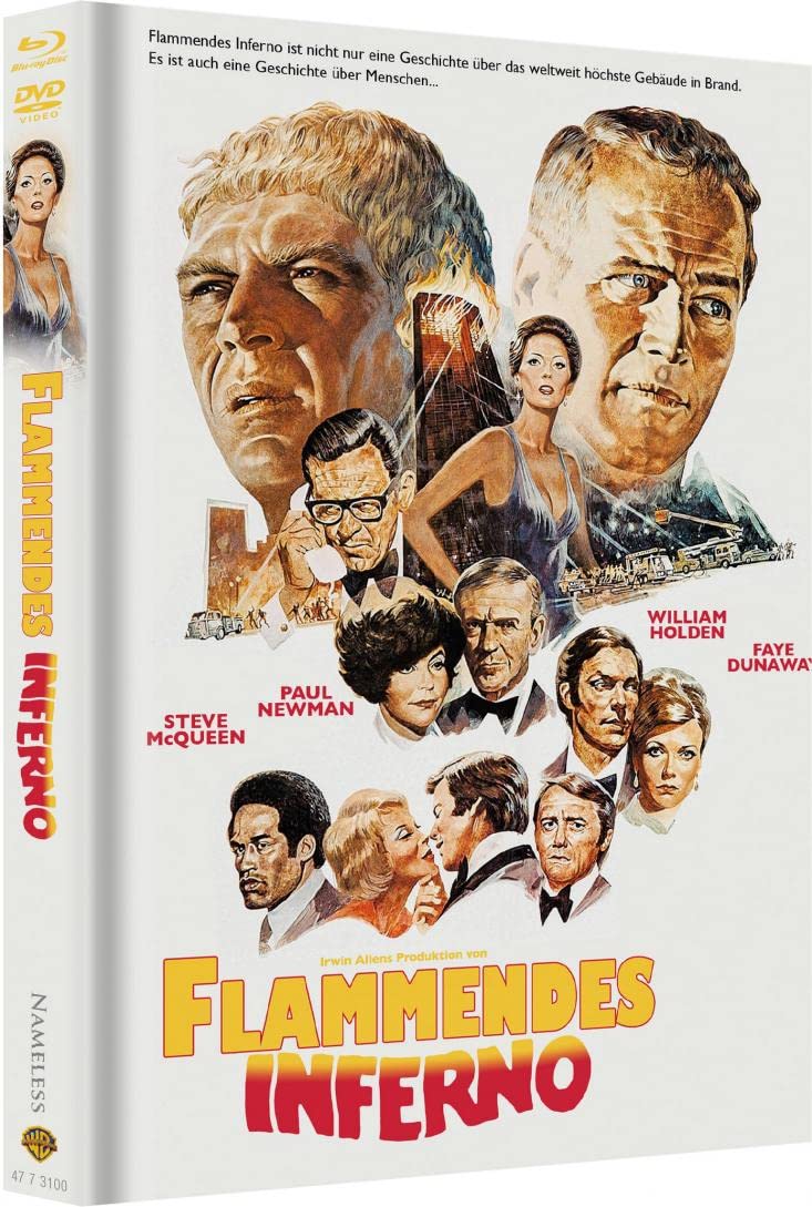 Flammendes Inferno ( The Towering Inferno ) - 2-Disc Mediabook ( Cover B ) - limitiert auf 500 Stück