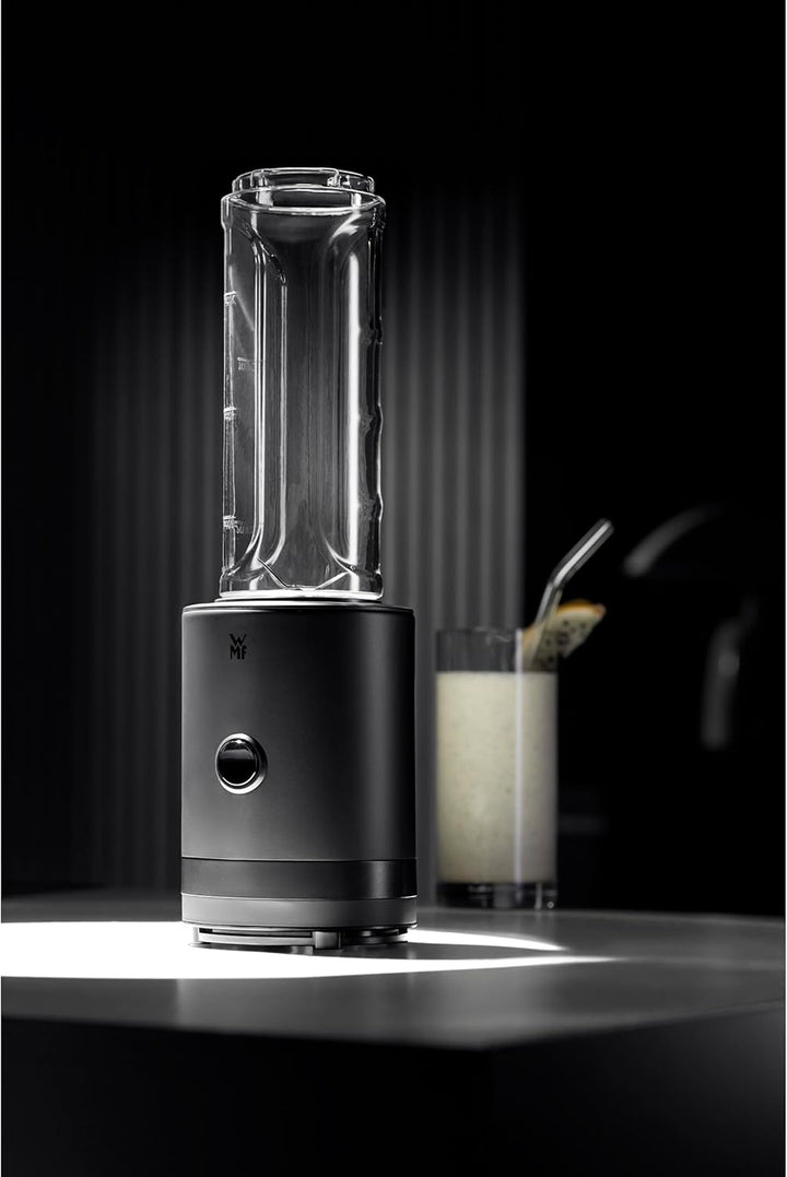 WMF Küchenminis Smoothie-to-go, Mini Standmixer mit zwei Mix-/Trinkbehältern 0,6l, Mixer Hochleistun