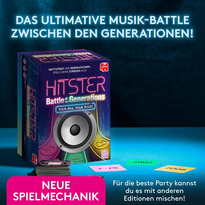 Hitster Battle of the Generations – Musik‑Party‑Brettspiel mit 420+ Songs aus Allen Jahrzehnten - 3