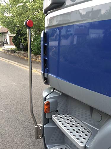 Edelstahl LKW Begrenzungsstab 110 cm mit LED-Leuchte Truck Peilstab Peilstäbe Begrenzungsleuchten Be