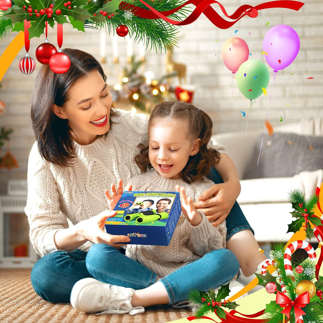 Dislocati Mädchen Geschenke 3-12 Jahre, Fernglas Kinder Spielzeug Mädchen 3 4 5 6 7 8 9 10 Jahre Kom