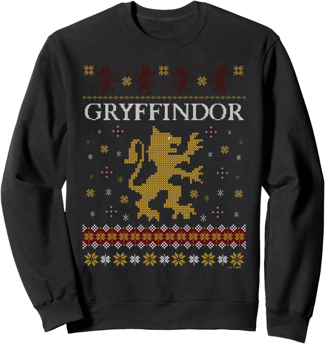 Harry Potter Gryffindor Ugly Christmas Sweatshirt