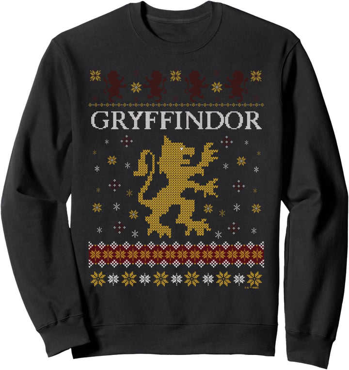 Harry Potter Gryffindor Ugly Christmas Sweatshirt