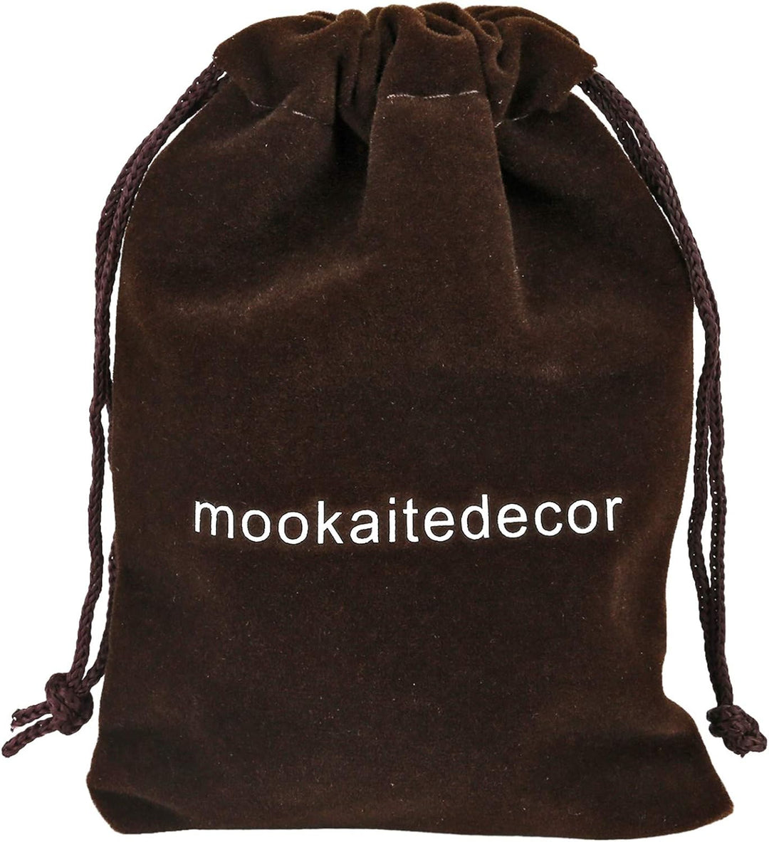 mookaitedecor 7 Chakra Stein Geld Baum mit goldenen Geldbeutel Basis, Feng Shui Baum Bonsai Ornament