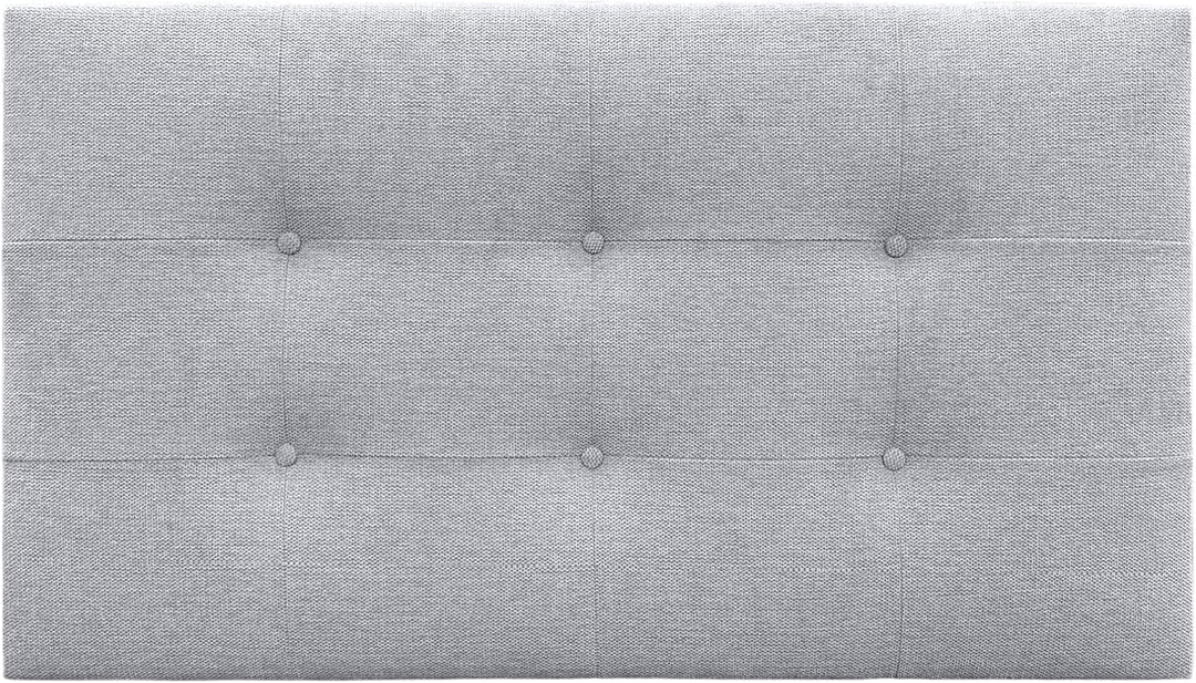 DHOME Kopfteil, gepolstertes Bett Kopfteil 8cm dick. Gepolstertes Kopfteil ACUALINE Stoff und Kunstl