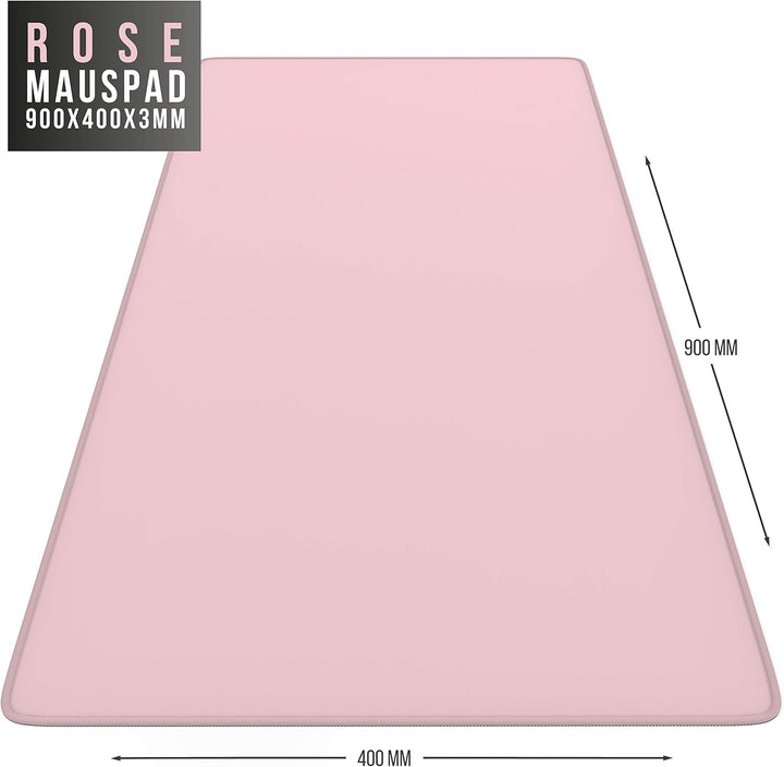 CSL - XXL Speed Gaming Mauspad - 900 x 400mm - XXL Mousepad - Tischunterlage Large Size - Perfekte P