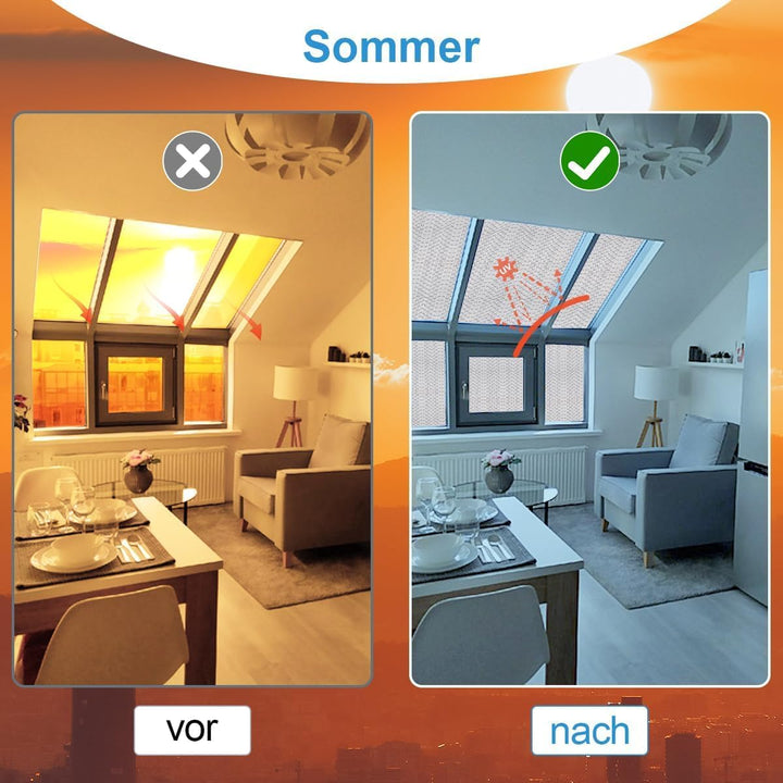 Doppelseitige Aluminiumfolie Isolierung,120 cmx 3 m,3mm Dicke Isolierfolie Dämmfolie Reflexionsfolie