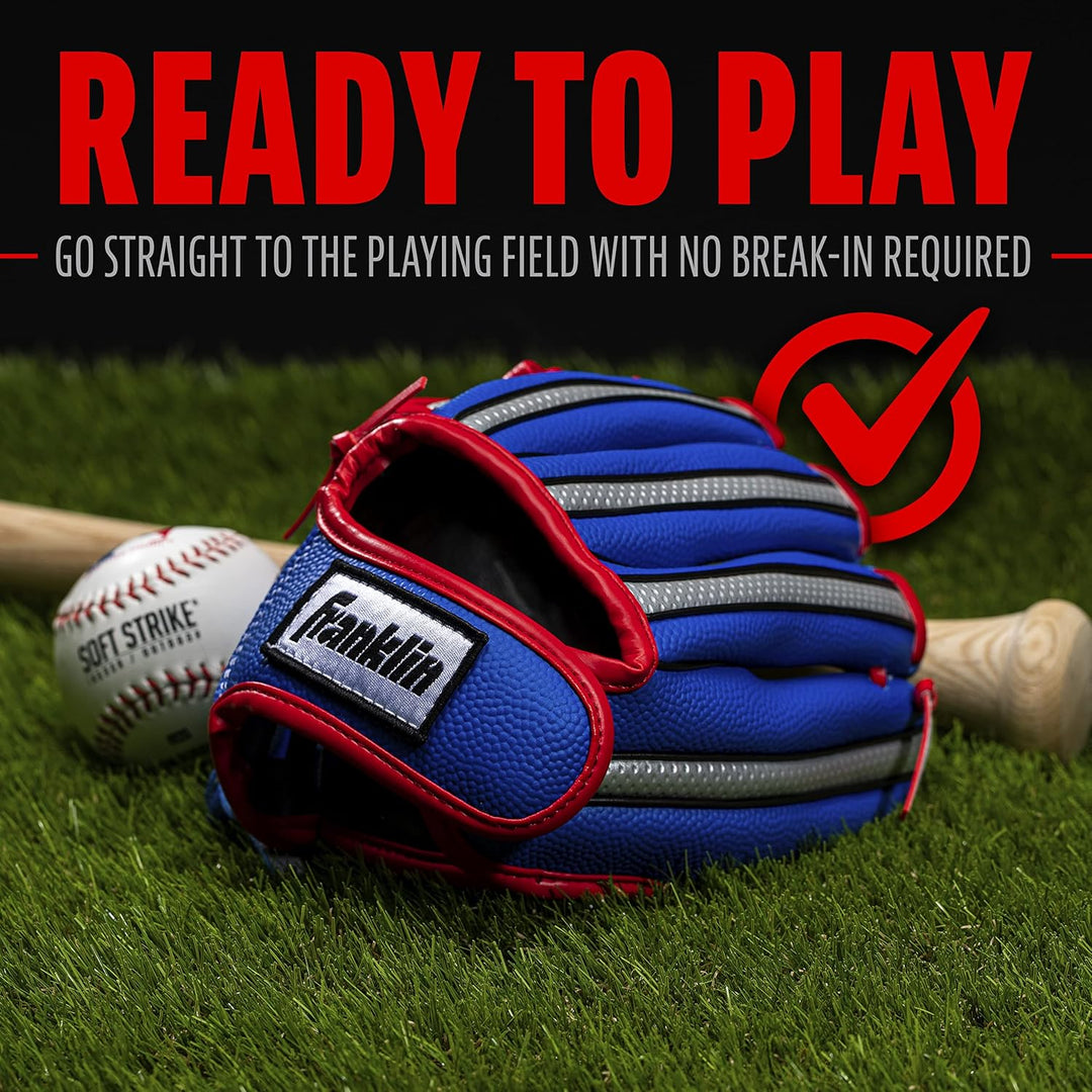 Franklin Sports Air Tech Teeball Glove Handschuh, Grundfarbe, 23 cm