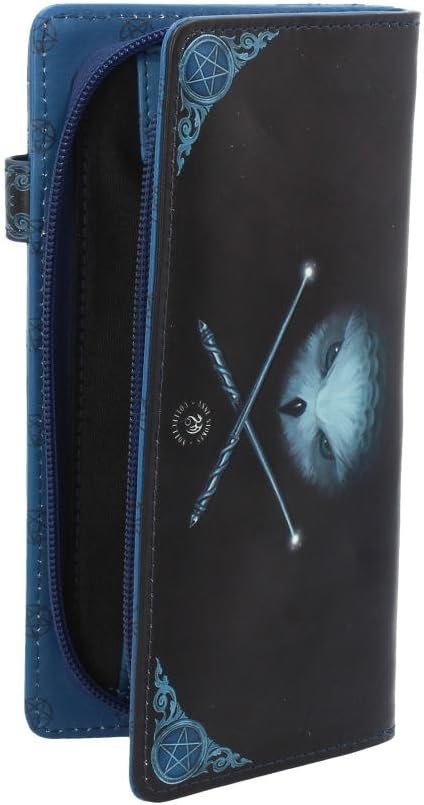 Nemesis Now Awaken Your Magic Anne Stokes Geldbörse, geprägt, 19 cm, Blau, PU 18.5cm Blau, 18.5cm Bl
