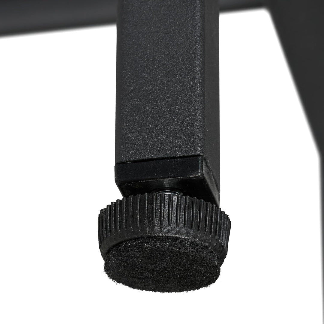 Relaxdays Getränkekistenregal, HxBxT: 109x49x32 cm, 450 kg, 3 Kisten, Stahl, Getränkekistenständer,