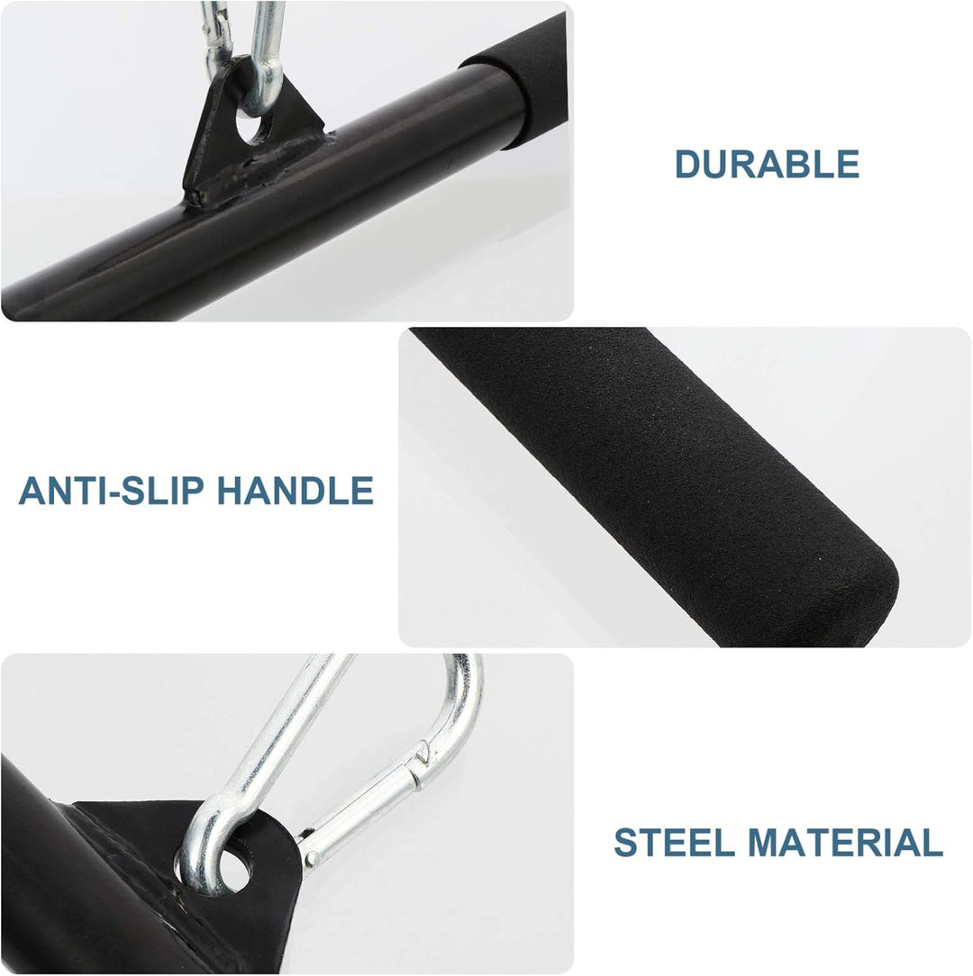 1 Satz Spurstange gerade Gym Cable Bar LAT bar kabel maschine befestigung fitness-zubehã¶r fitness z
