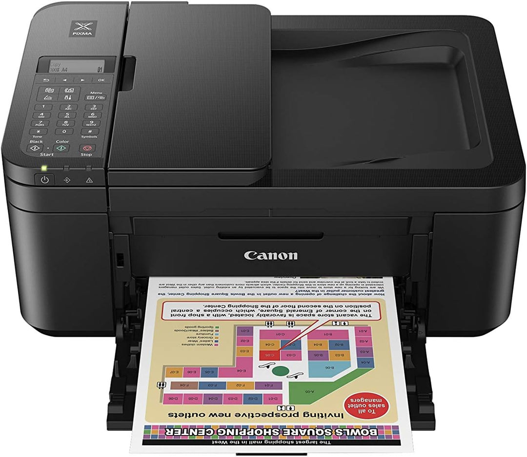 Canon PIXMA TR4550 Drucker Farbtintenstrahl Multifunktionsgerät DIN A4 (Farbdruck, Scanner, Kopierer