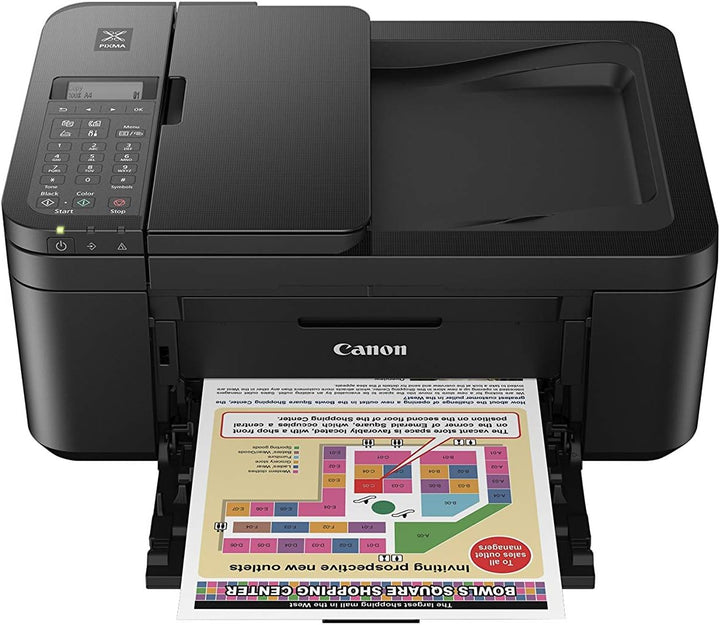 Canon PIXMA TR4550 Drucker Farbtintenstrahl Multifunktionsgerät DIN A4 (Farbdruck, Scanner, Kopierer