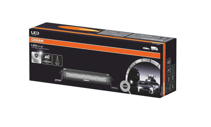 OSRAM LEDriving® Lightbar FX250-SP GEN 2, LED Zusatzscheinwerfer für Fernlicht, spot, 6000K, 2120lm,
