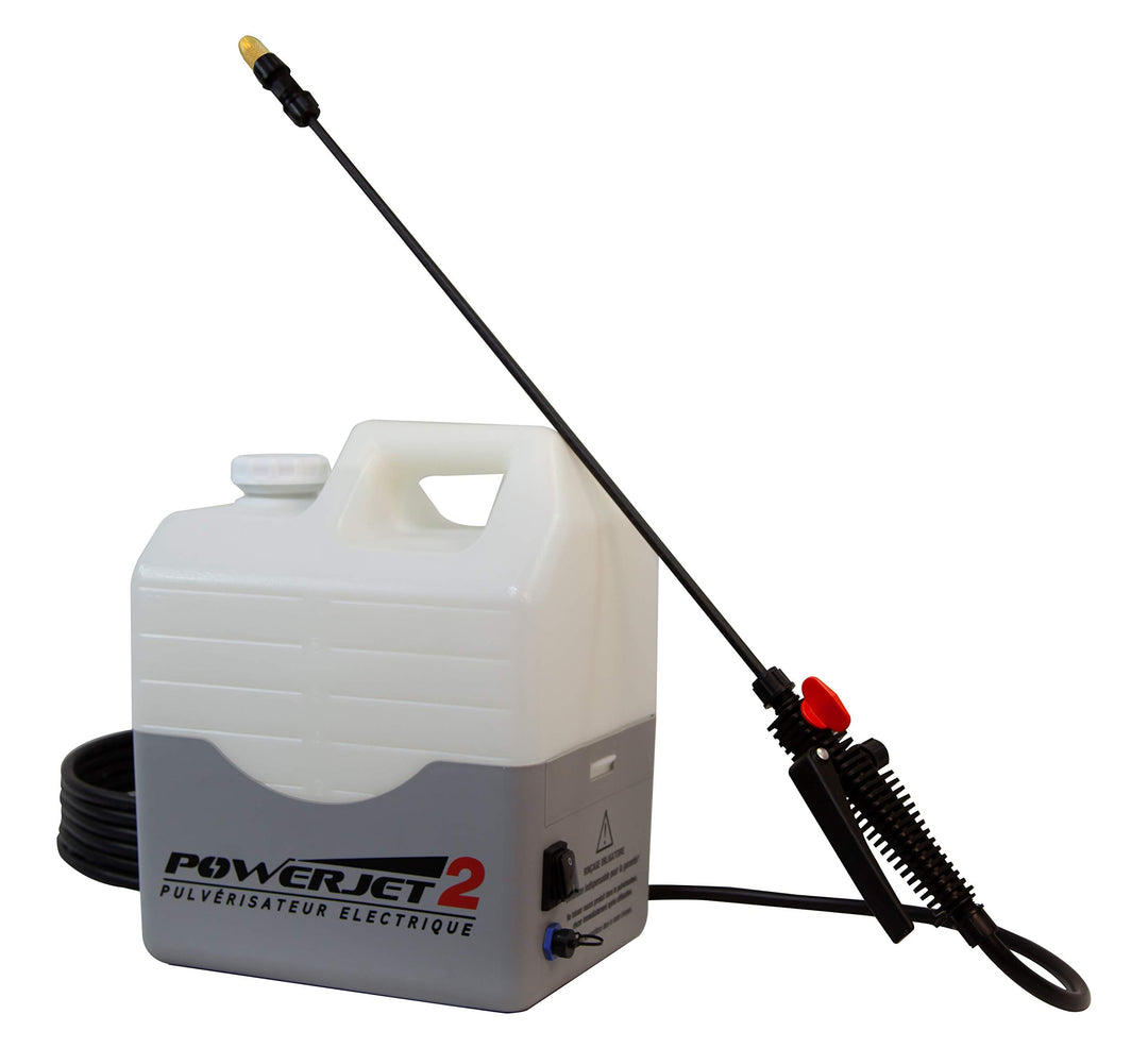 Multirex PowerJet 2 Akku-Drucksprüher elektrisch 12 V für Dach- & Fassadenentmoosung, 10 m Reichweit