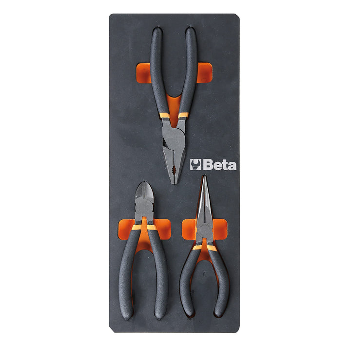 Beta M133 Werkstatt Zangen Set, Werkzeuge (hochwertige Zangen & Stämme in weichem Modul, Werkzeug Se