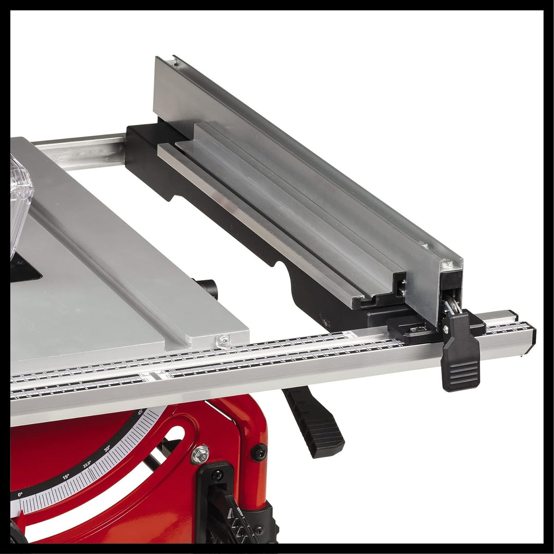 Einhell Tischkreissäge TE-TS 254 T (2.000 Watt, Softstart, Aluminium-Haupttisch, Tischverbreiterung,