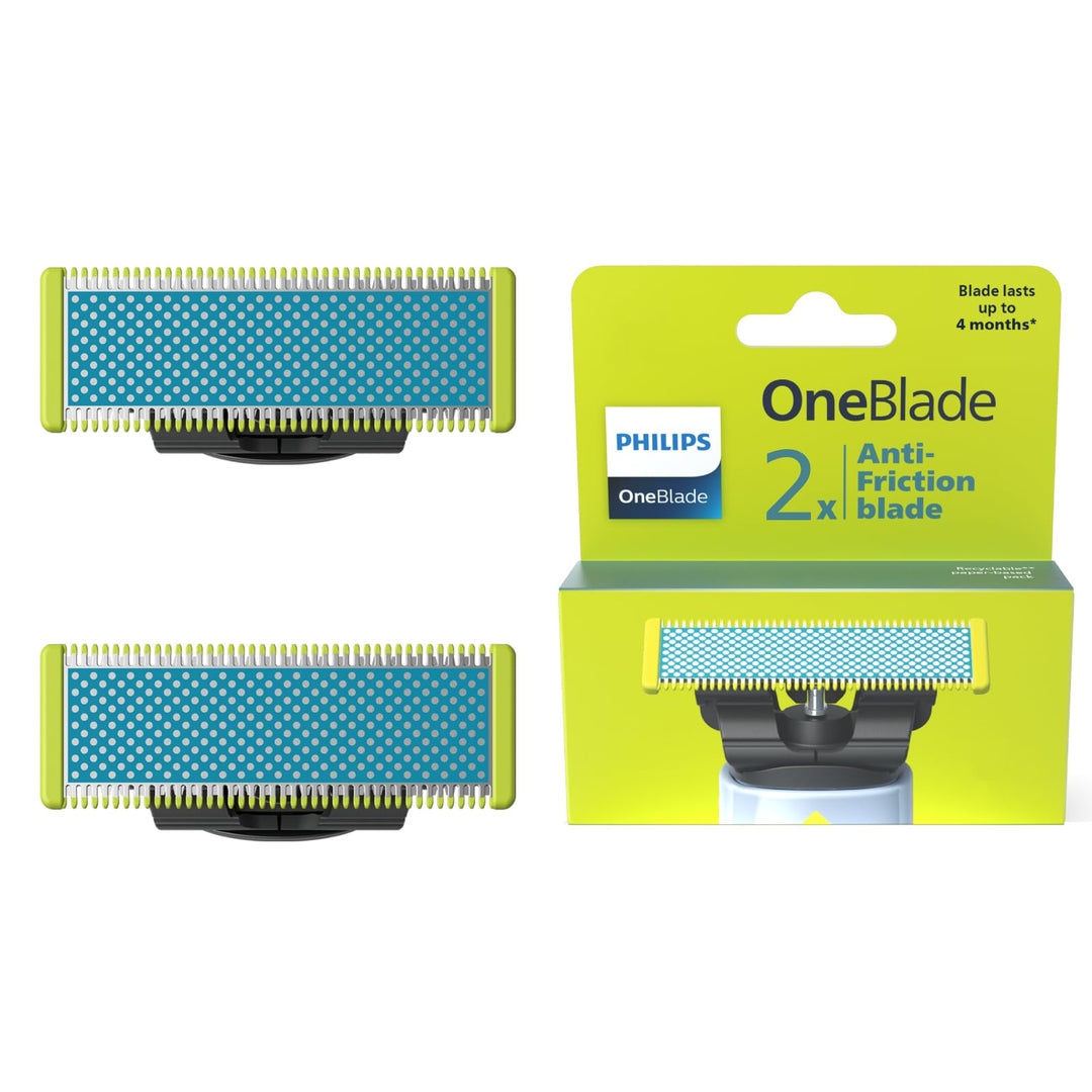 Philips OneBlade First Shave Klingen, passend für alle OneBlade und OneBlade Pro Modelle, für besond