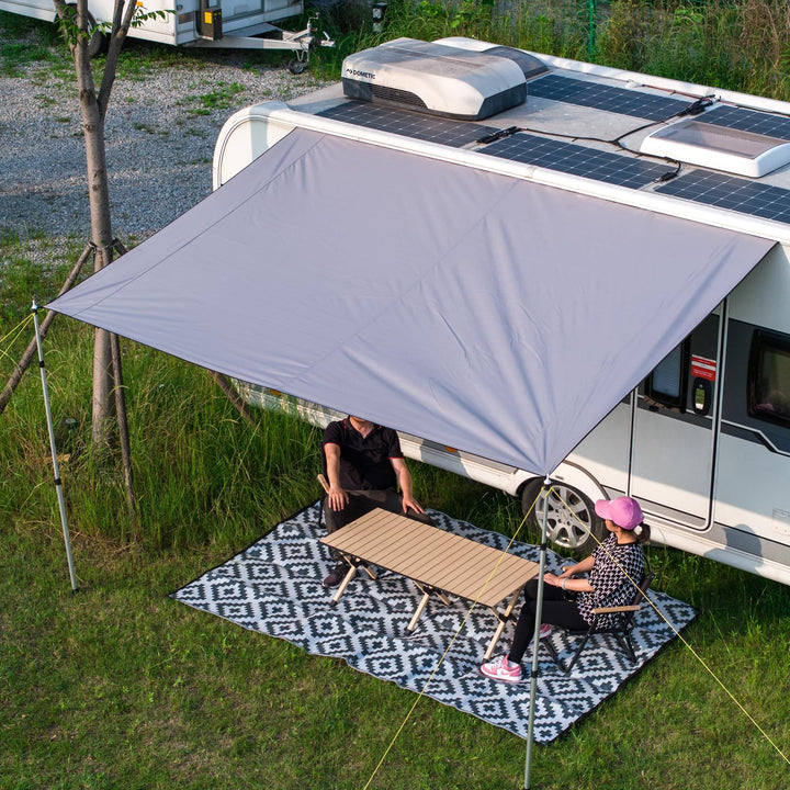Dulepax vorzelt wohnwagen Sonnensegel Markise mit keder，auto camping markisen, 3000mm Wasserdicht un
