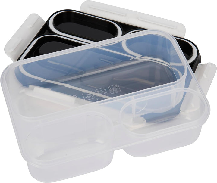 Built Geschenkset Bento Box mit Besteck und auslaufsicherer, isolierter Wasserflasche, für Pendler,