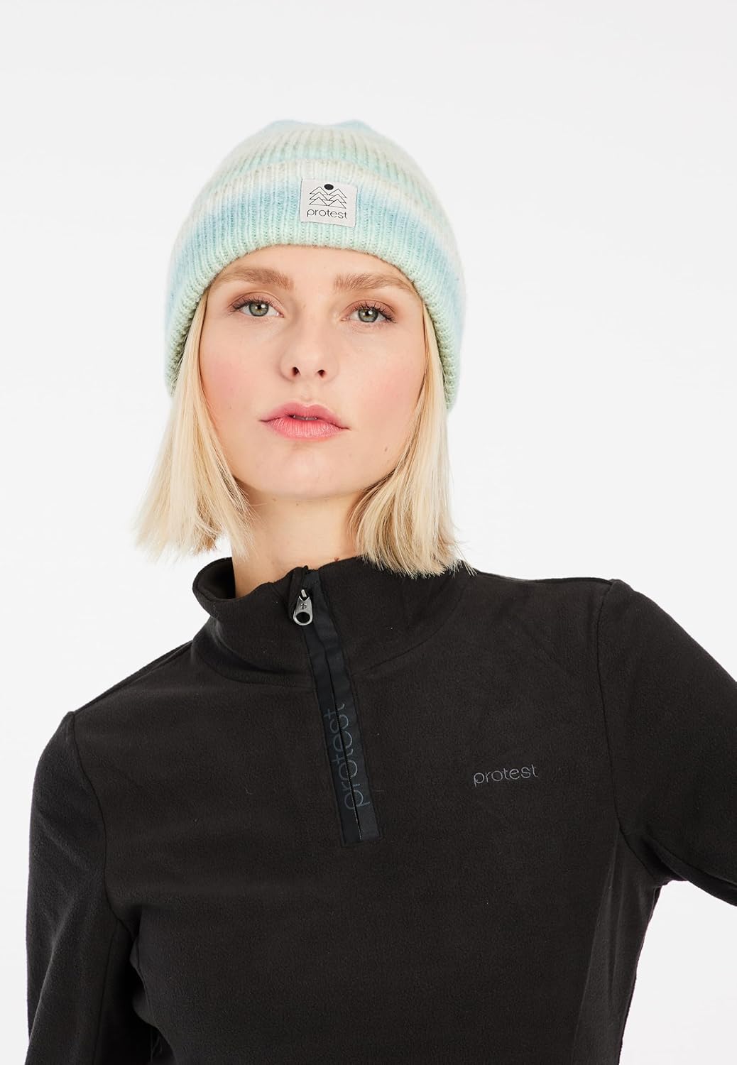 Protest Herren 1/4-Reissverschluss PRTHOLDME, True Black