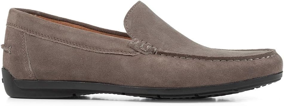 Geox Herren U Ascanio Moccasin 42 EU Dove Grey, 42 EU Dove Grey