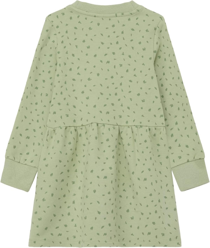 s.Oliver Junior Mädchen Sweatkleid 92 Grün, 92 Gr&#xFC;n