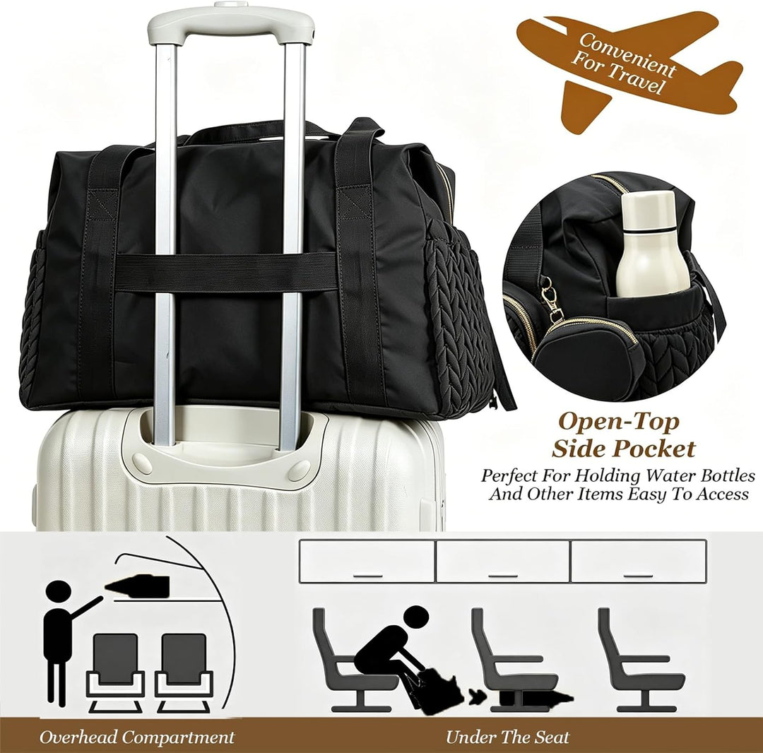 Multifunktionale Wickeltasche, Schultertasche mit Schnulleretui, Grosse Kapazität, für Mutterschaft