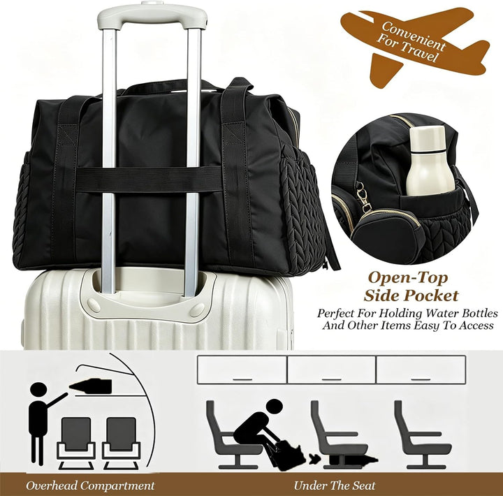 Multifunktionale Wickeltasche, Schultertasche mit Schnulleretui, Grosse Kapazität, für Mutterschaft
