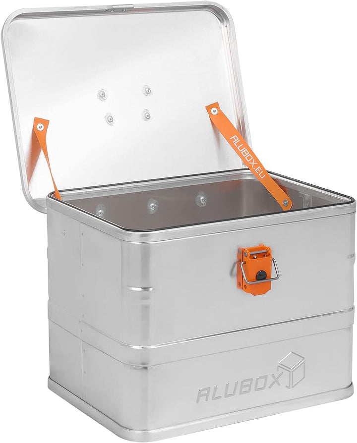 ALUBOX Motorrad Top-Case ABX-M35-35 Liter, Aluminium, 35 Liter