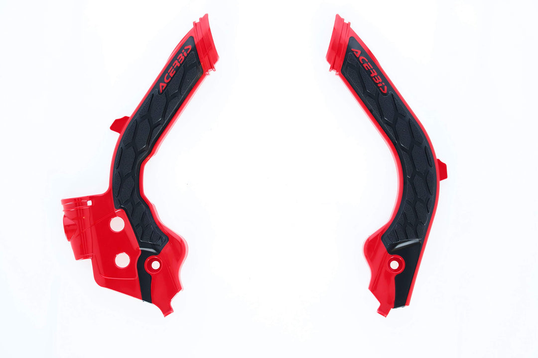 Acerbis X-Grip 2733451018 Rahmenschutz, Rot/Schwarz
