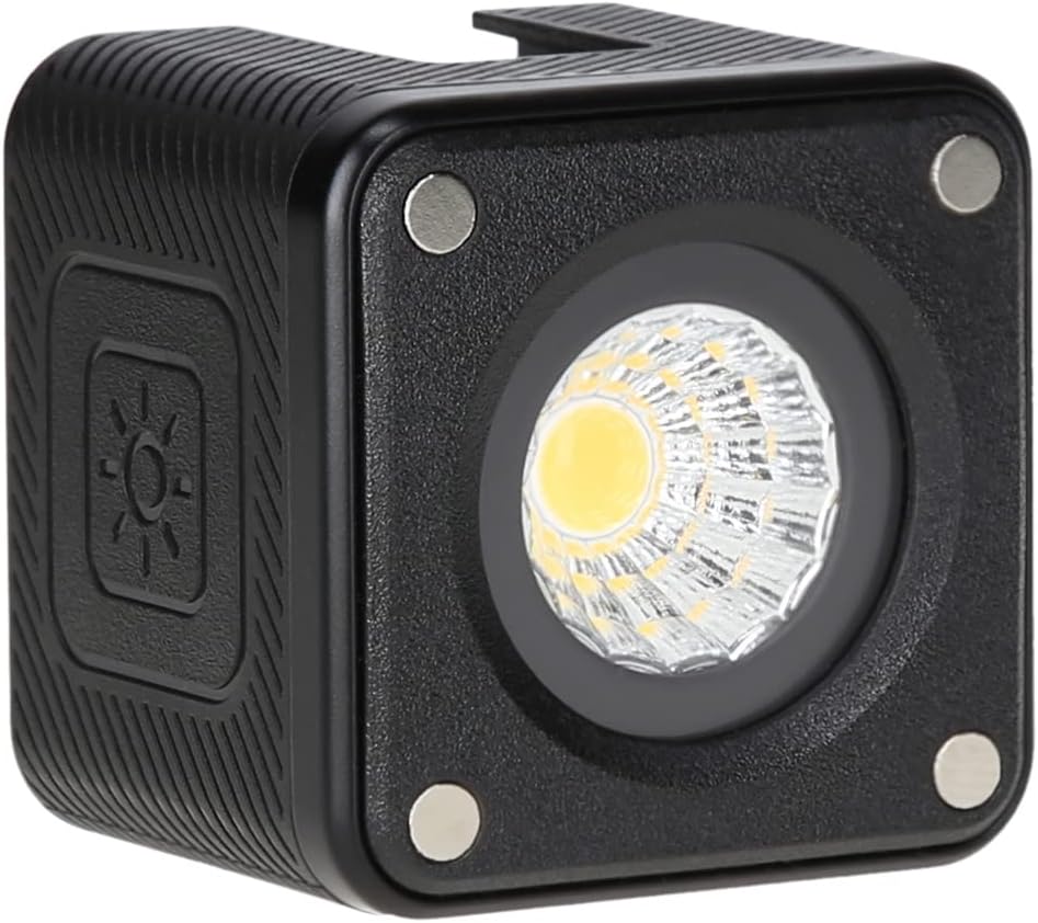 Rollei Lumis Solo 2 - LED Würfel. Kleiner LED Würfel inkl. Farbfilter für den Einsatz unterwegs & Mo