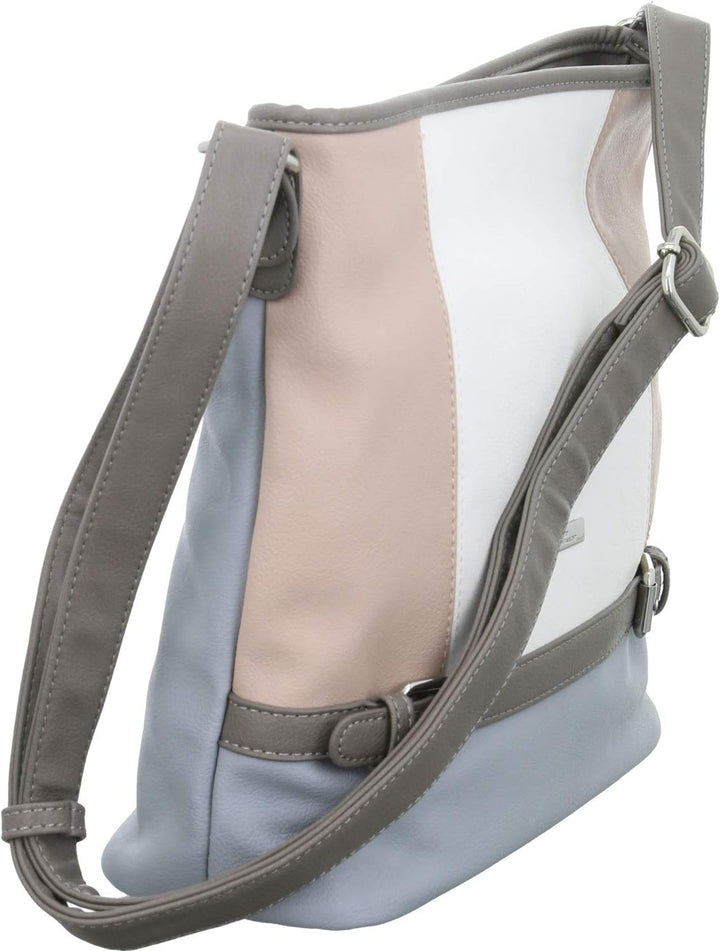 TOM TAILOR bags Juna Damen Hobo Bag Schultertasche 30 x 10 x 28 Mixed Rose, 30 x 10 x 28 Mixed Rose