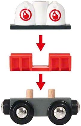 BRIO Bahn 33888 - Güterzug mit Frachtladung