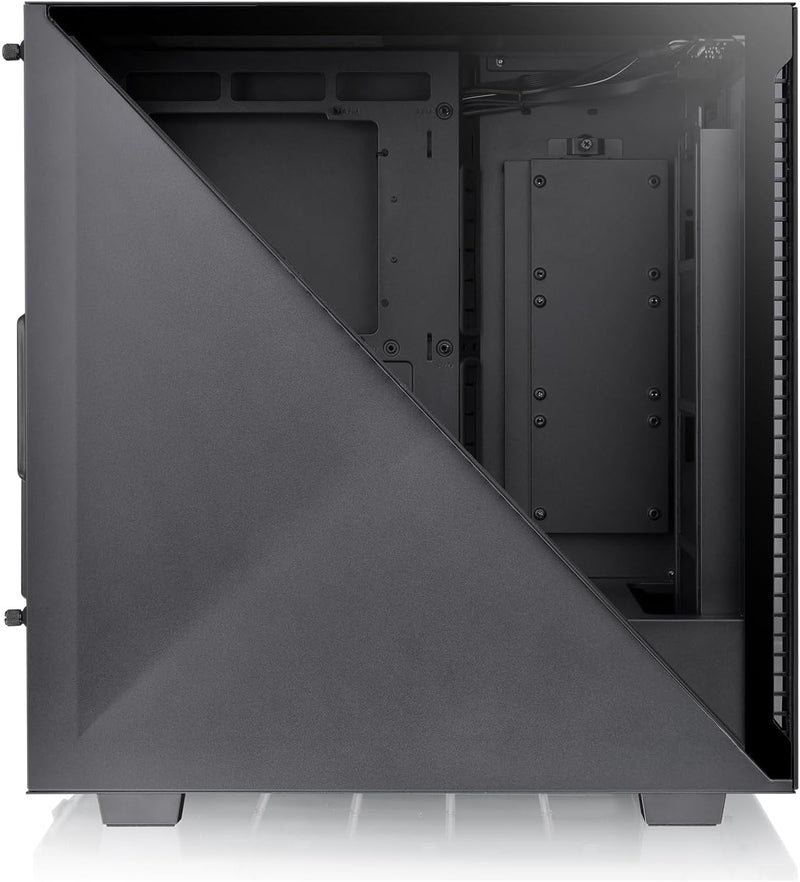 Thermaltake Divider 300 TG ATX-Midi-Tower | PC-Gehäuse | Tempered Glass | Schwarz, CA-1S2-00M1WN-00