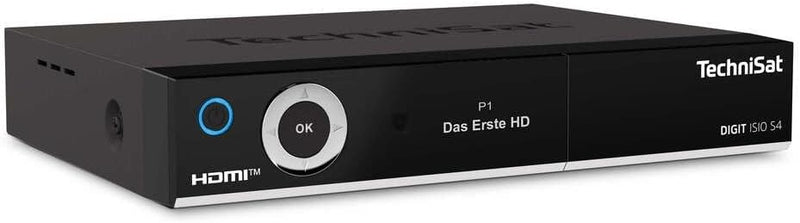 TechniSat DIGIT ISIO S4 – Twin Sat-Receiver mit alphanumerischem Display (HDTV Twin-Tuner, DVB-S2, P