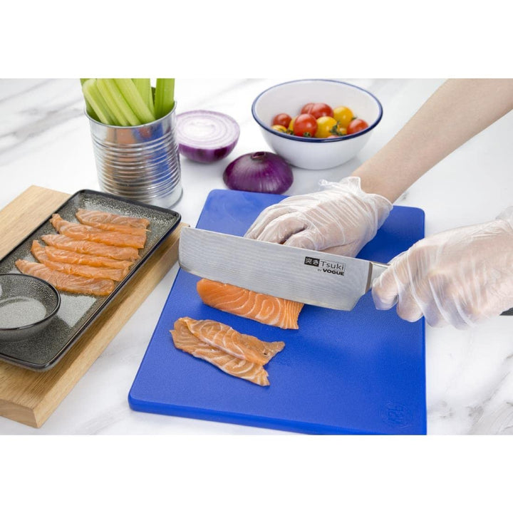 Vogue Tsuki Serie 7 Gemüsehacker - 6 1/2", Silber