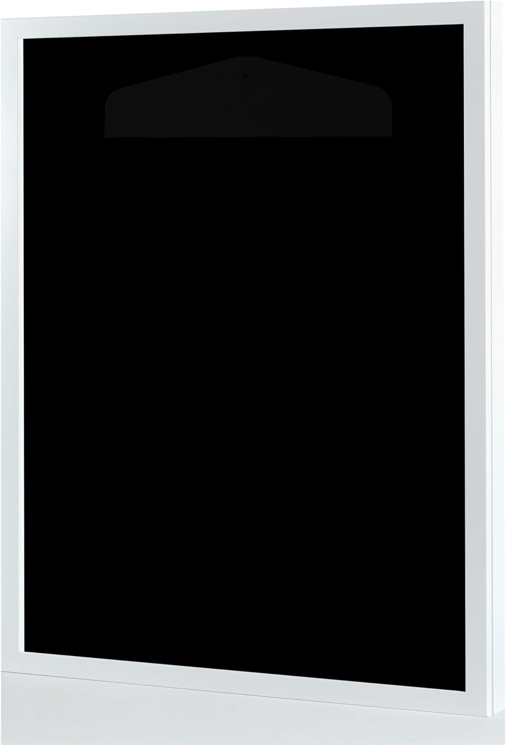 Trikotrahmen mit Drehtür | Weiss-Schwarz | 70x90 cm Objektrahmen | magnetischer Verschluss, schnelle