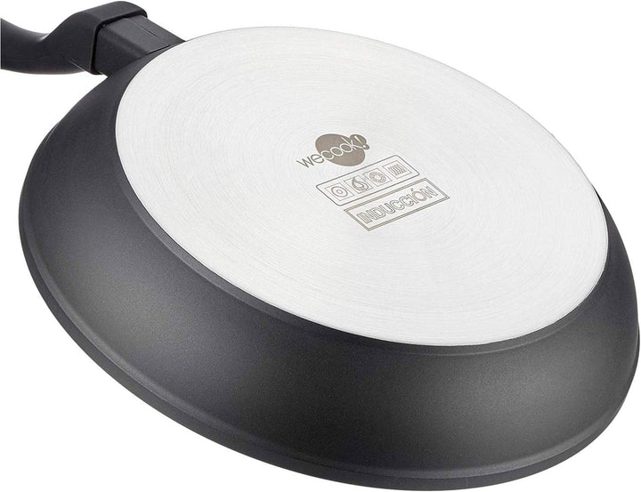 WECOOK! Ecostone Bratpfanne 22 cm, Antihaftbeschichtung XYLAN Plus Ökologisch PFOA-frei, Geschmiedet