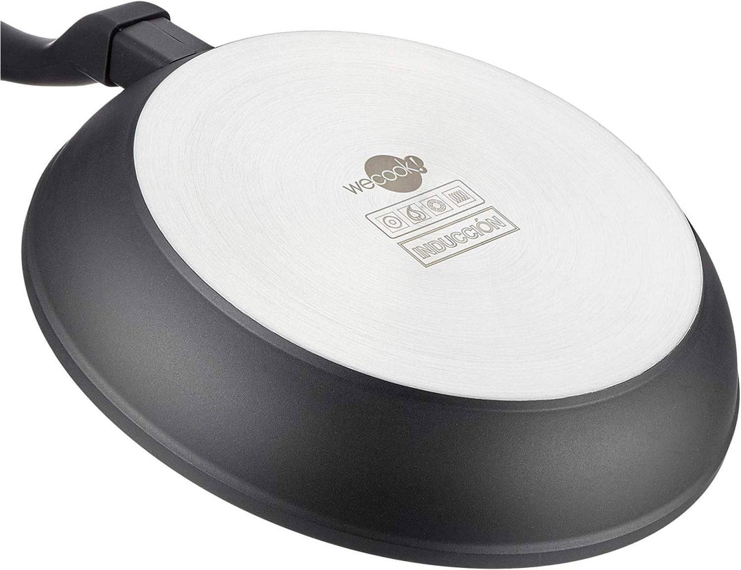 WECOOK! Ecostone Bratpfanne 26 cm, Antihaftbeschichtung XYLAN Plus Ökologisch PFOA-frei, Geschmiedet