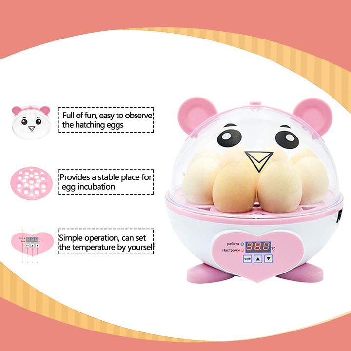 Schöne Mini-Eier Inkubator 9 Eier Kapazität Verkauf in guter Qualität
