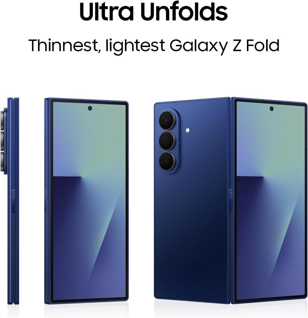 Samsung Galaxy Z Fold7 256GB Jet Black (CAD Version & Garantie) - AI Smartphone, Snapdragon 8 Elite,