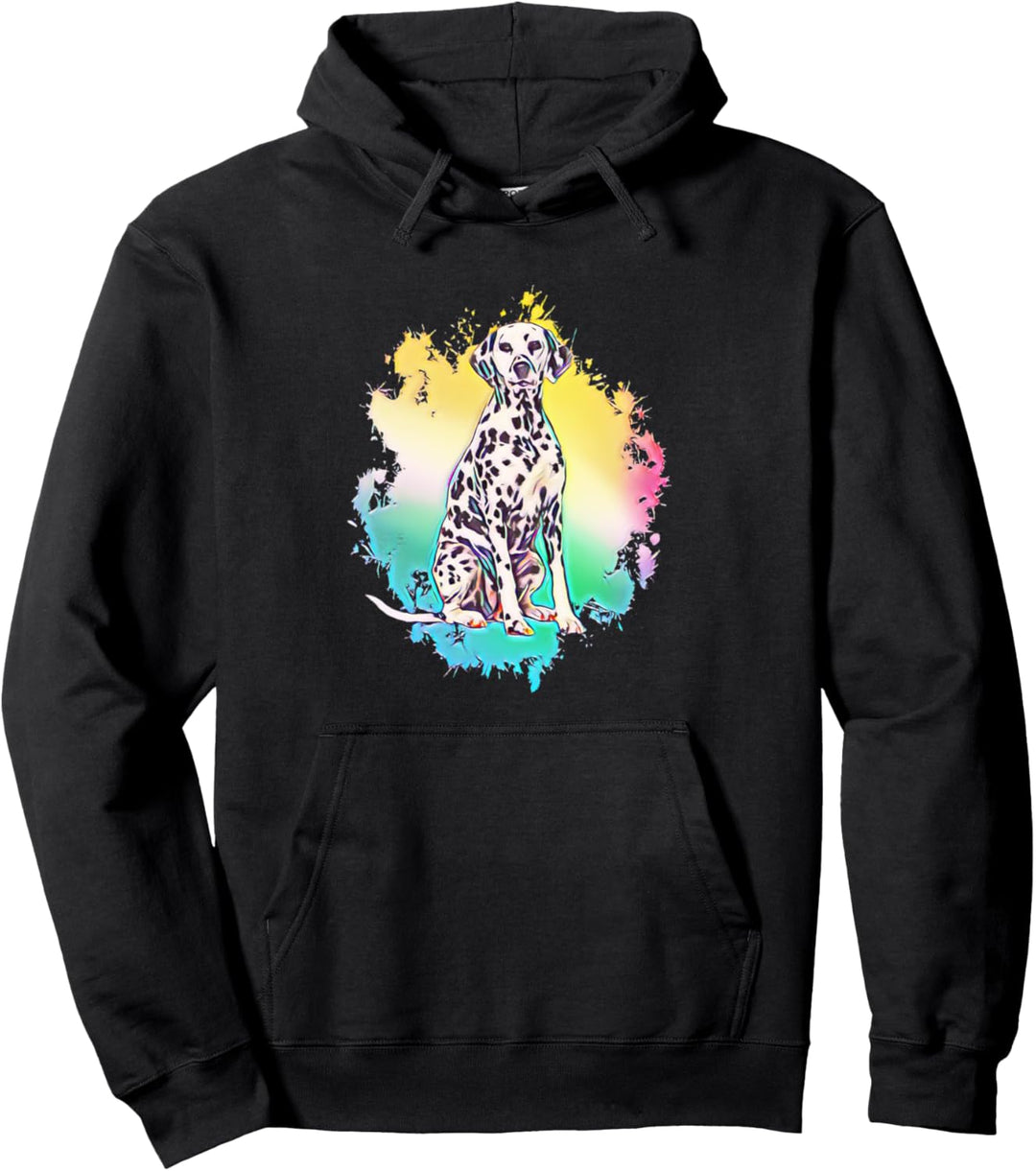 Dalmatiner Motiv Hunde Design Haustiere Tiere Herrchen Hund Pullover Hoodie